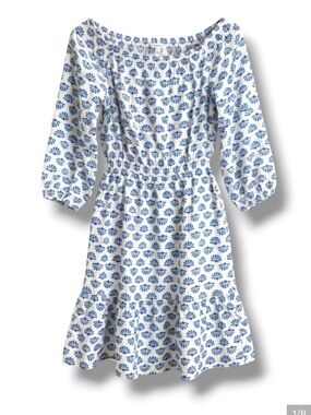 J. Crew Factory Floral Block Print Dress size 6